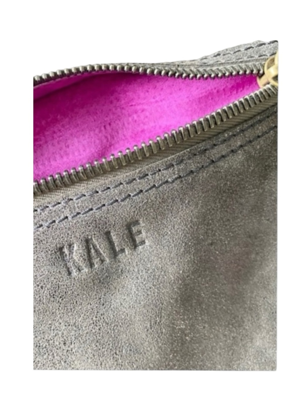 HTF: new Kale เผ Diego Edgy Messenger Handbag Bag เผ Mineral Metallic Leather เผ - Picture 13 of 16